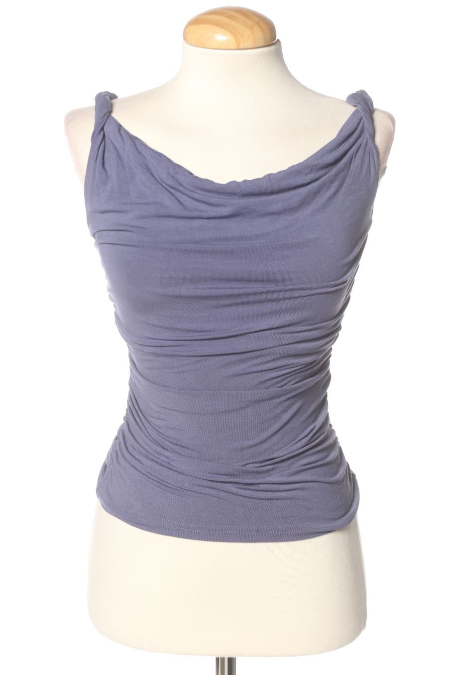 Top de Zara de la talla M, de color azul
