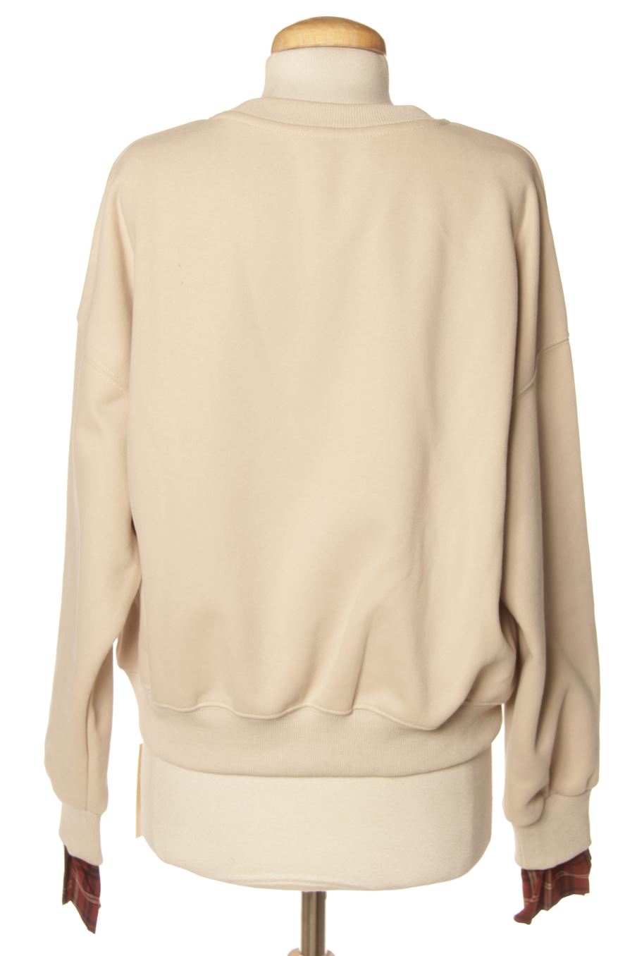 Sudadera de Match Point de la talla L, de color beige