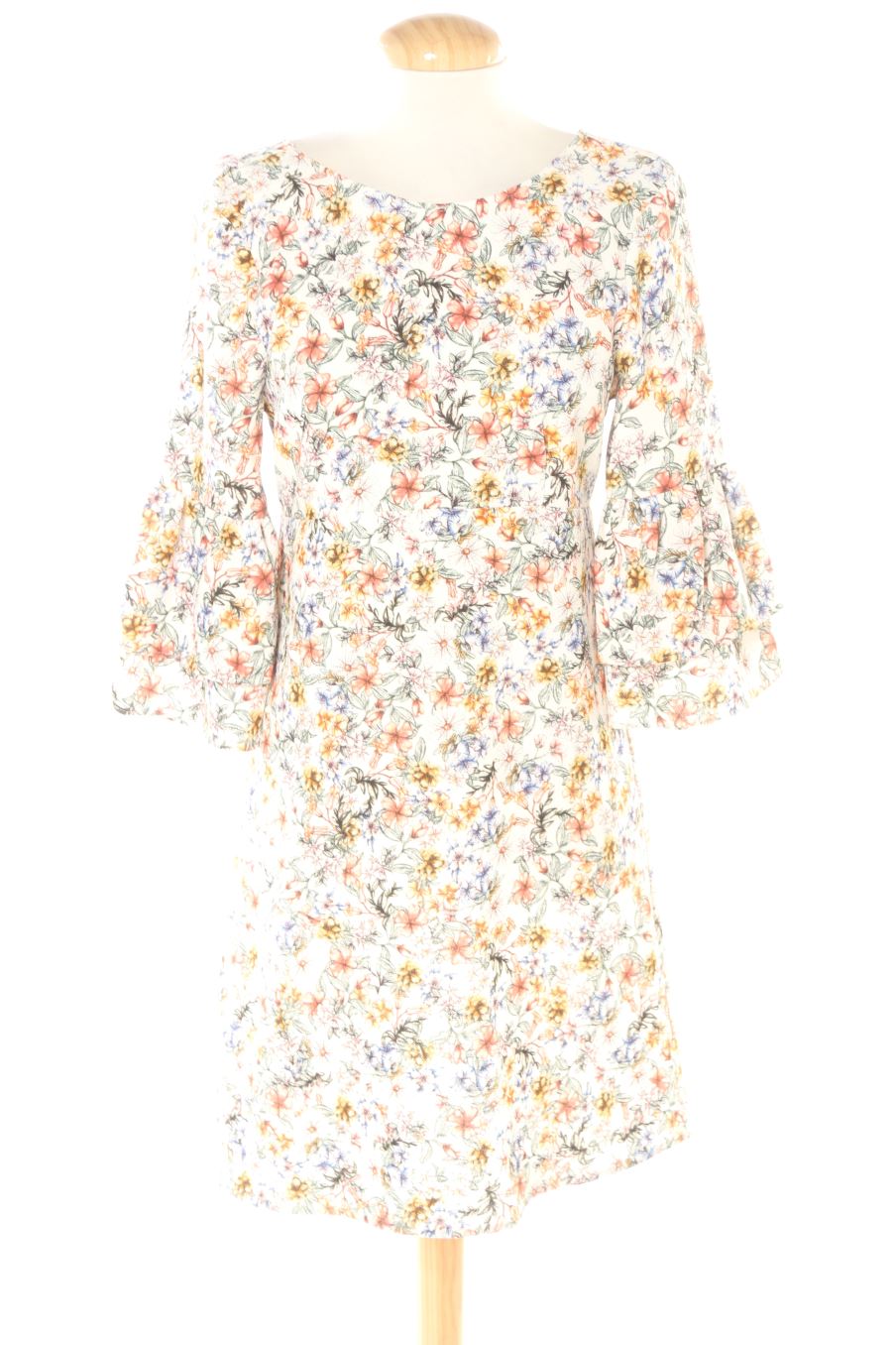 Robe casual Zara de la taille XS, de couleur fleurs