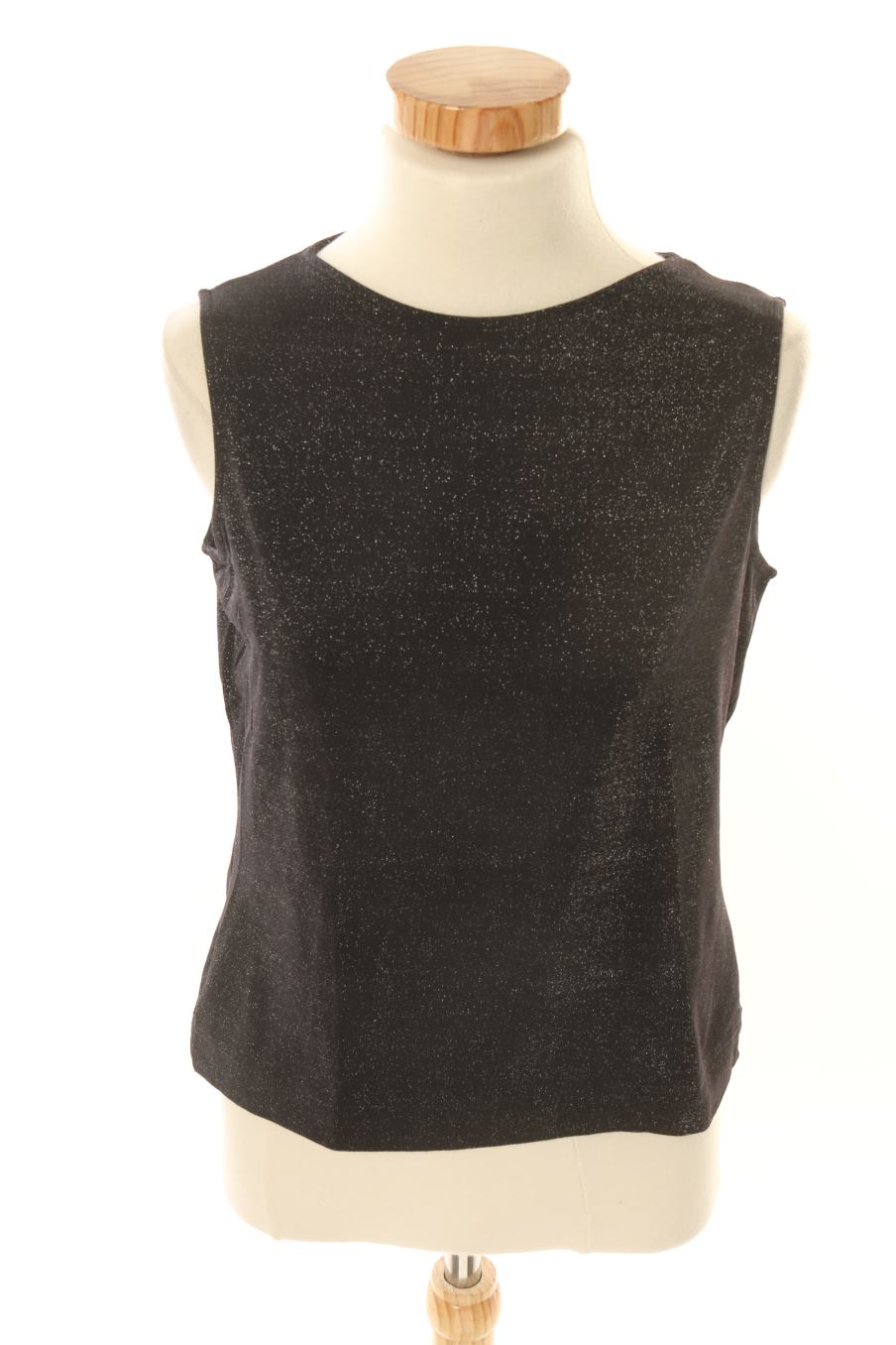 Camiseta sin mangas de Marks&Spencer de la talla 36, de color negro