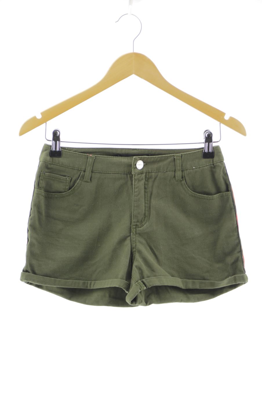 Shorts Amisu de la taille 32, de couleur vert de denim