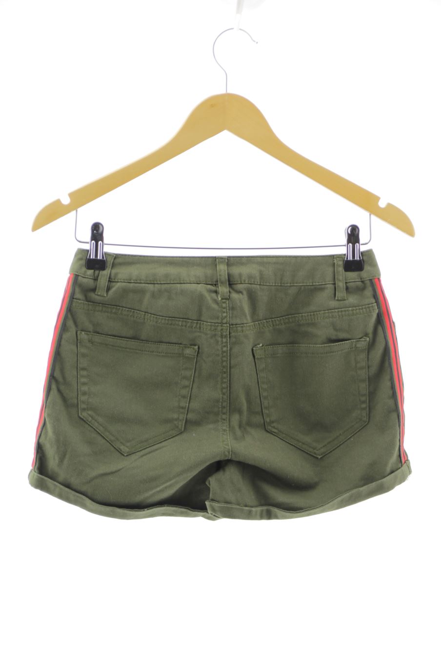 Shorts Amisu de la taille 32, de couleur vert de denim