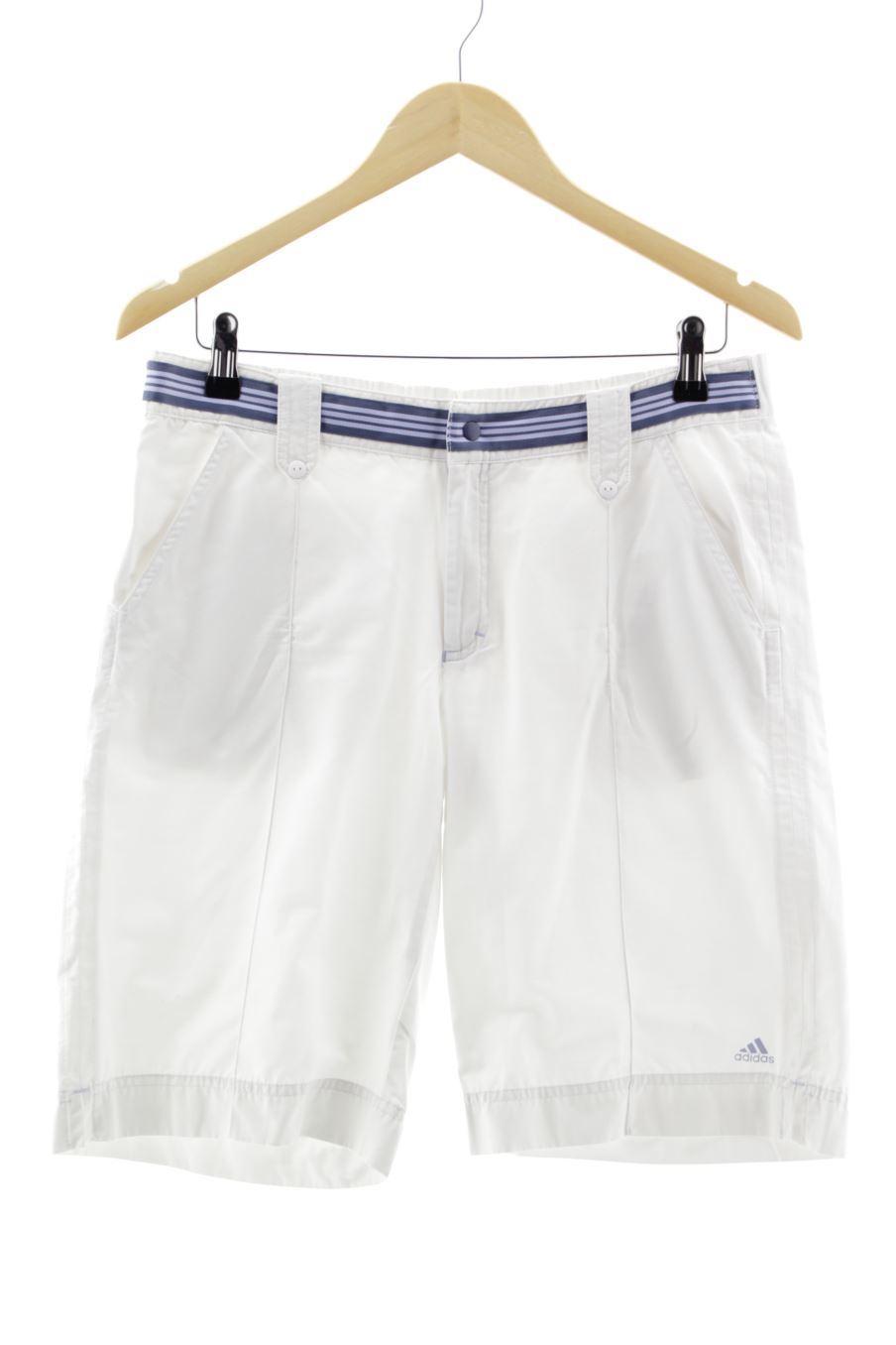 Shorts Adidas de la taille 38, de couleur blanc