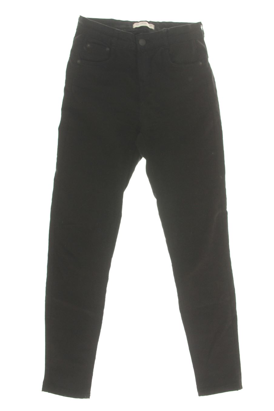 Jeans de Pull & Bear de la talla 34, de color nero