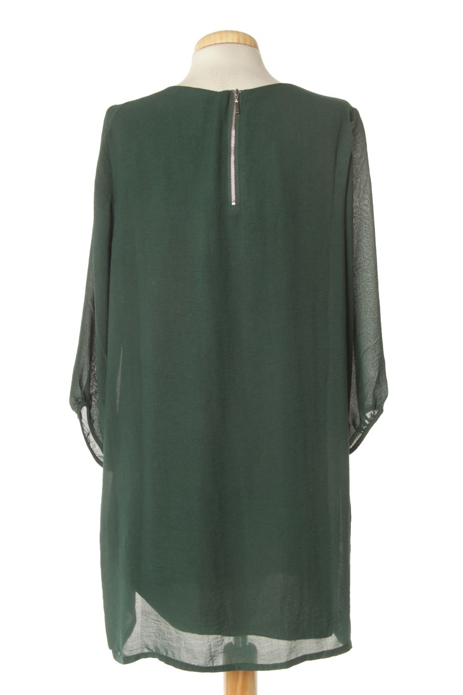 Vestido casual de H&M de la talla 44, de color verde