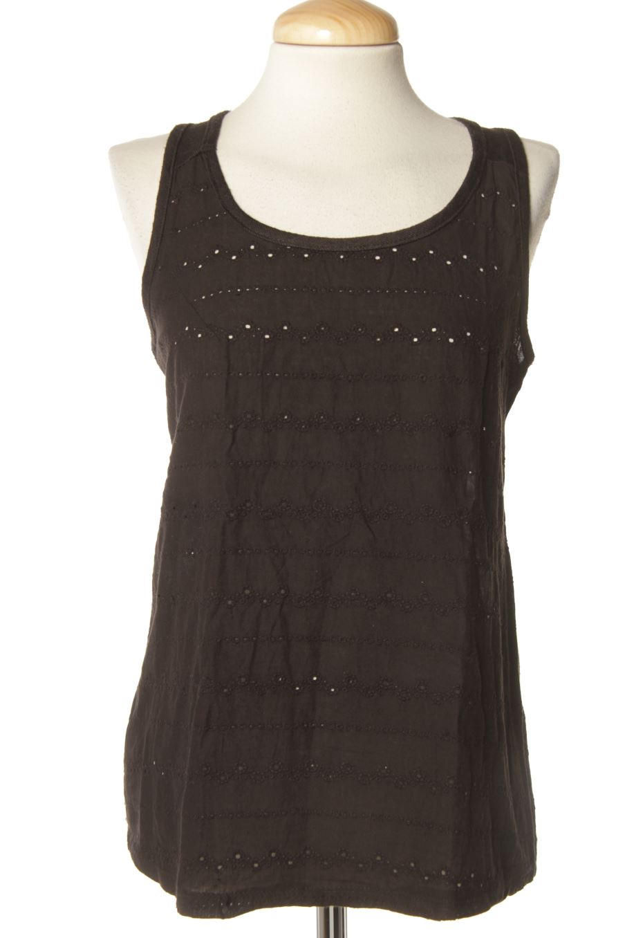 Top de M&V de la talla S, de color negro
