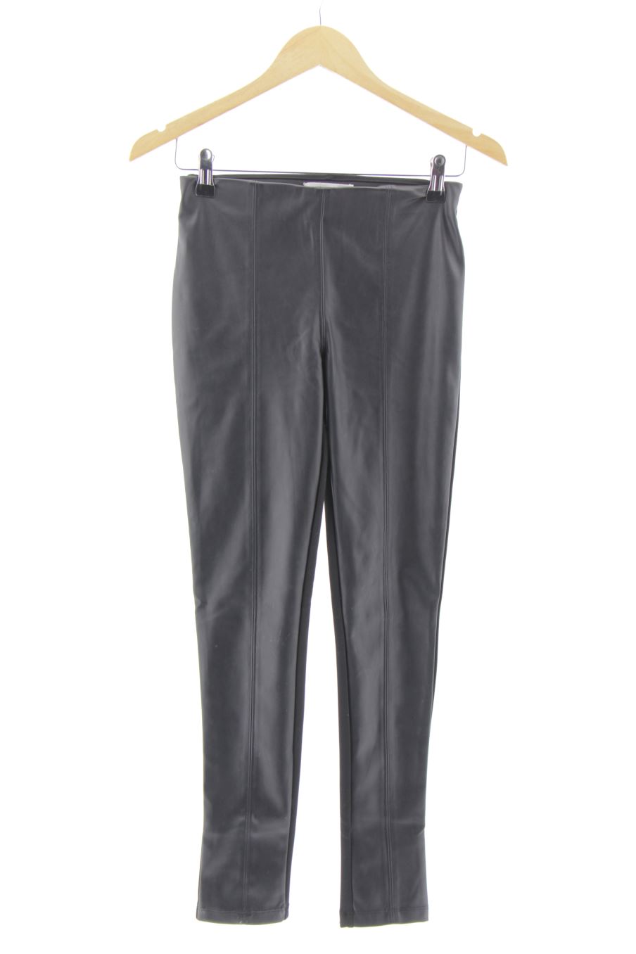 Leggins Mango de la taille XS, de couleur noir de synthétique