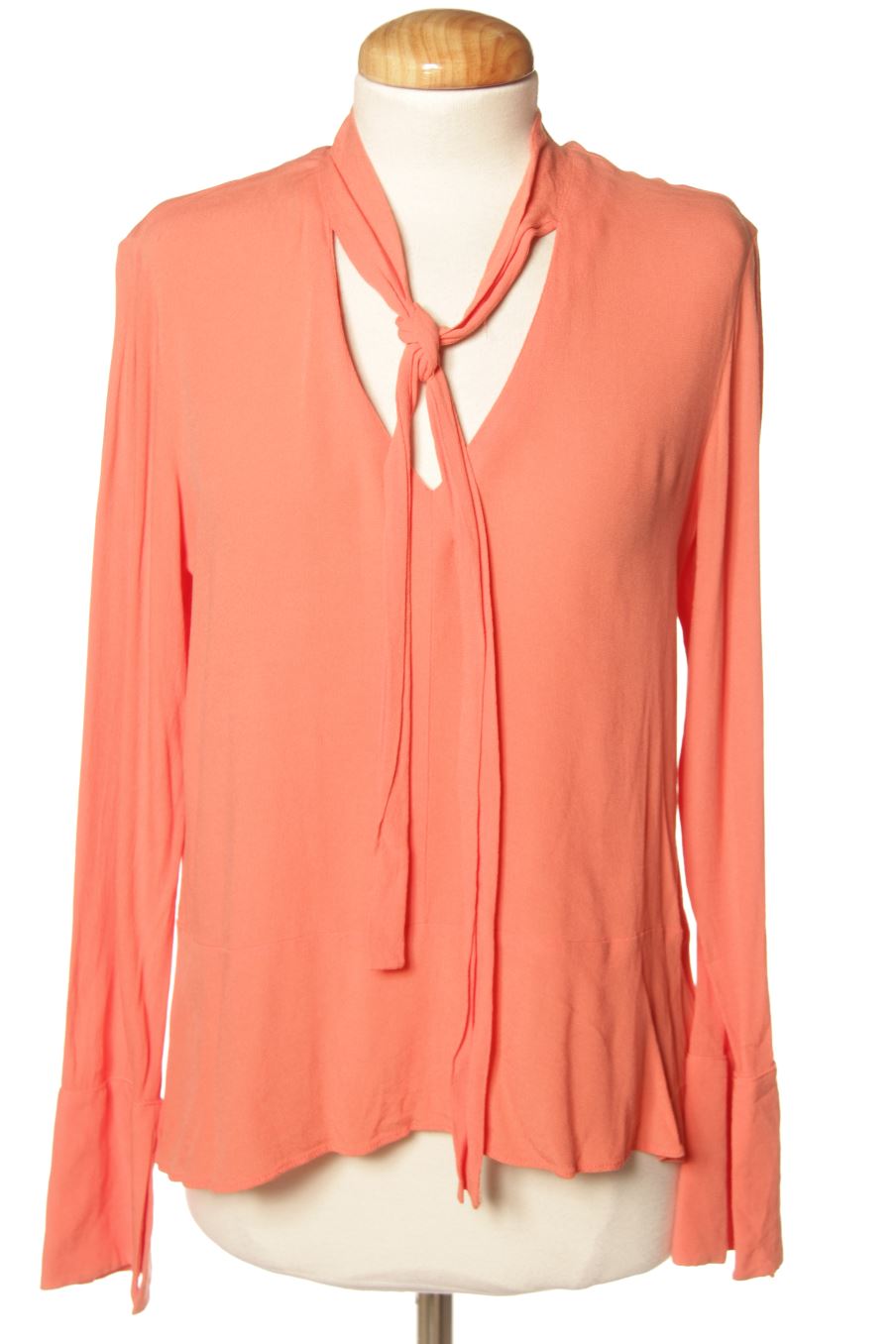 Blouse à manches longues Mango de la taille S, de couleur rose