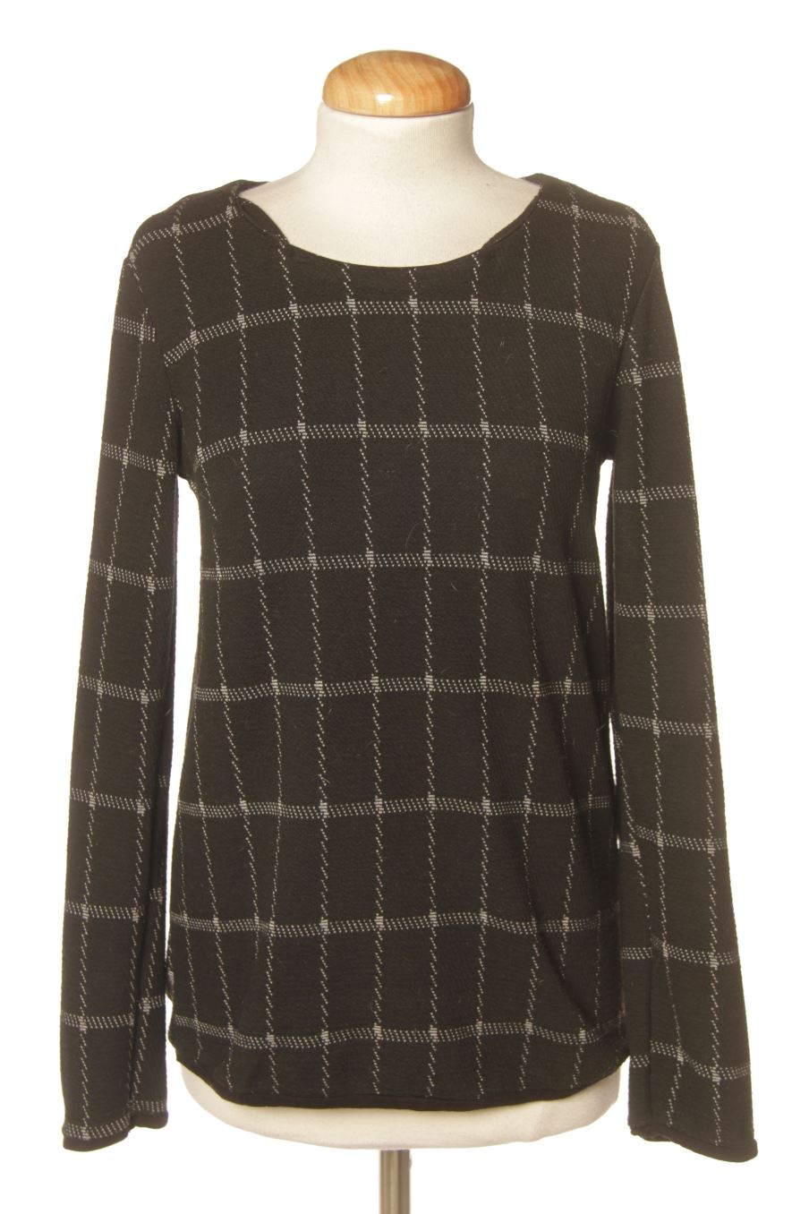 Pull Stradivarius de la taille S, de couleur carreaux