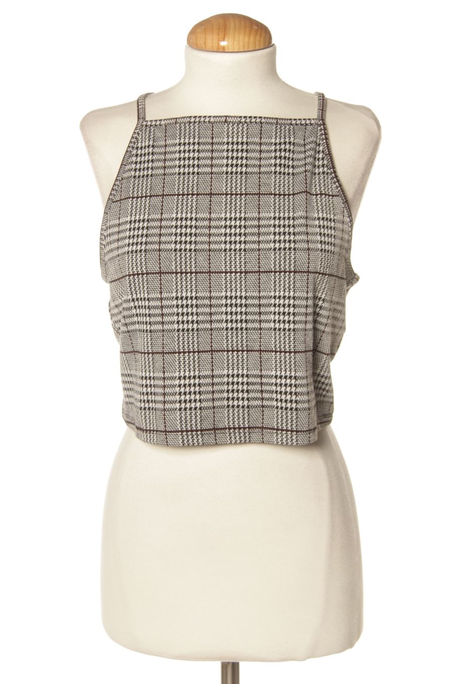 Top H&M de la taille M, de couleur carreaux