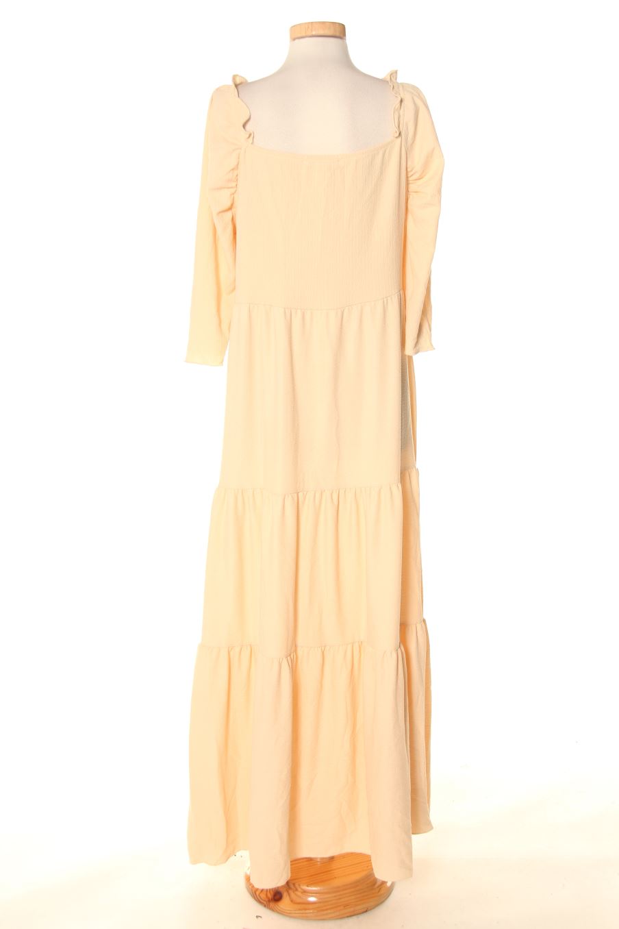 Robe casual SLOWLOVE de la taille XL, de couleur beige