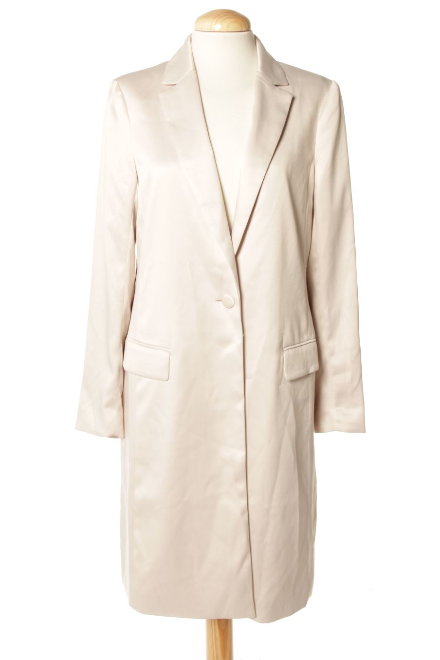 Manteau H&M de la taille 36, de couleur beige