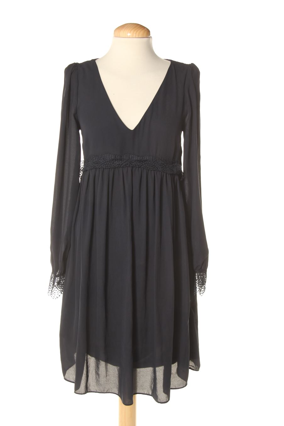 Robe casual Naf Naf de la taille 34, de couleur bleu marine