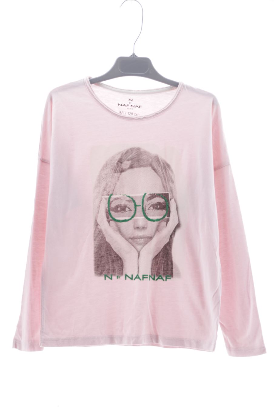 T-shirt manches longues Naf Naf de la taille 8 ans de seconde main