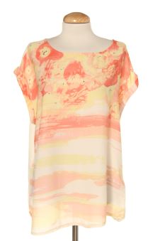 Blusa a maniche corte L PERCENTIL, foto 1 di 2