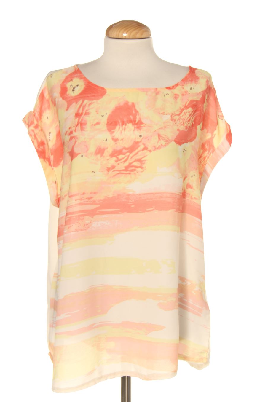 Blouse à manches courtes PERCENTIL de la taille L, de couleur imprimés
