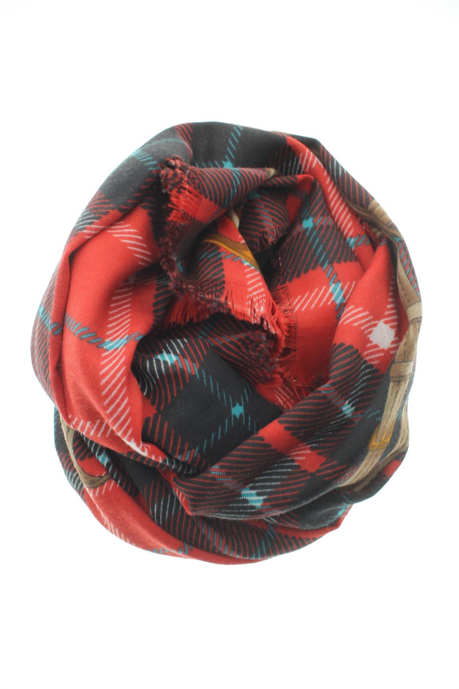 Foulard de PERCENTIL de la talla Unica, de color quadri