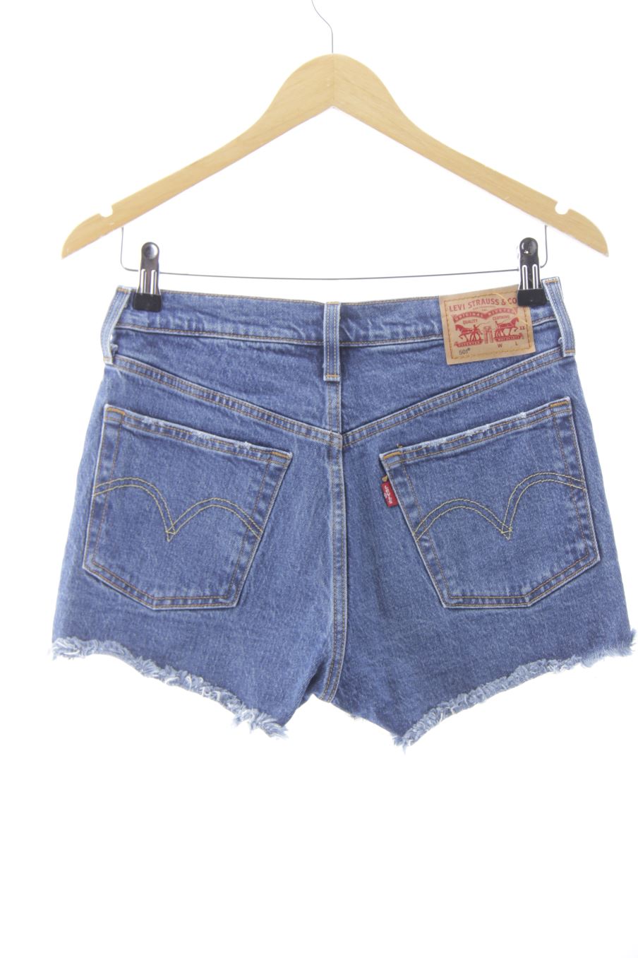 Pantalón corto de Levi's de la talla 36, de color azul de ropa vaquera