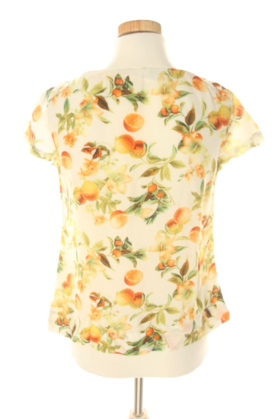 Blusa de manga corta de Zara de la talla XS, de color estampado