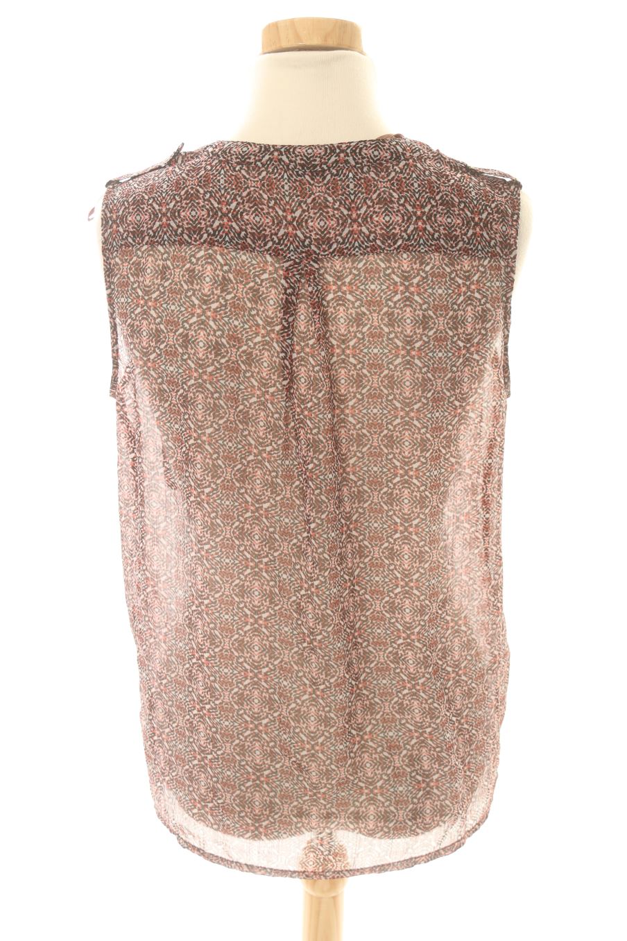 Camisa sin mangas de Mango de la talla S, de color estampado