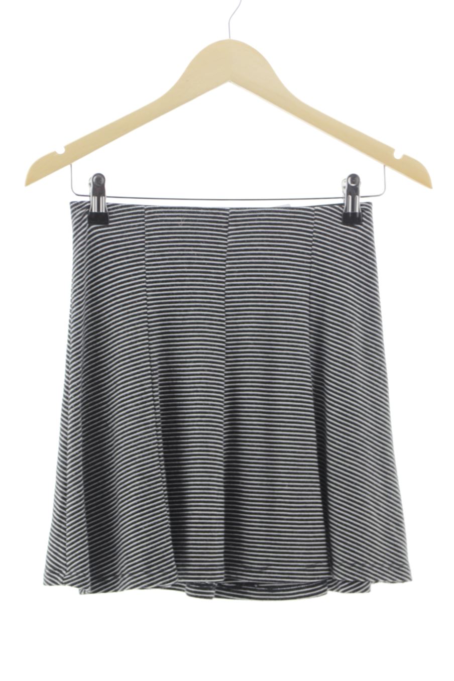 Aufwändiger Rock von Pull & Bear Größe S, Farbe Gestreift, für