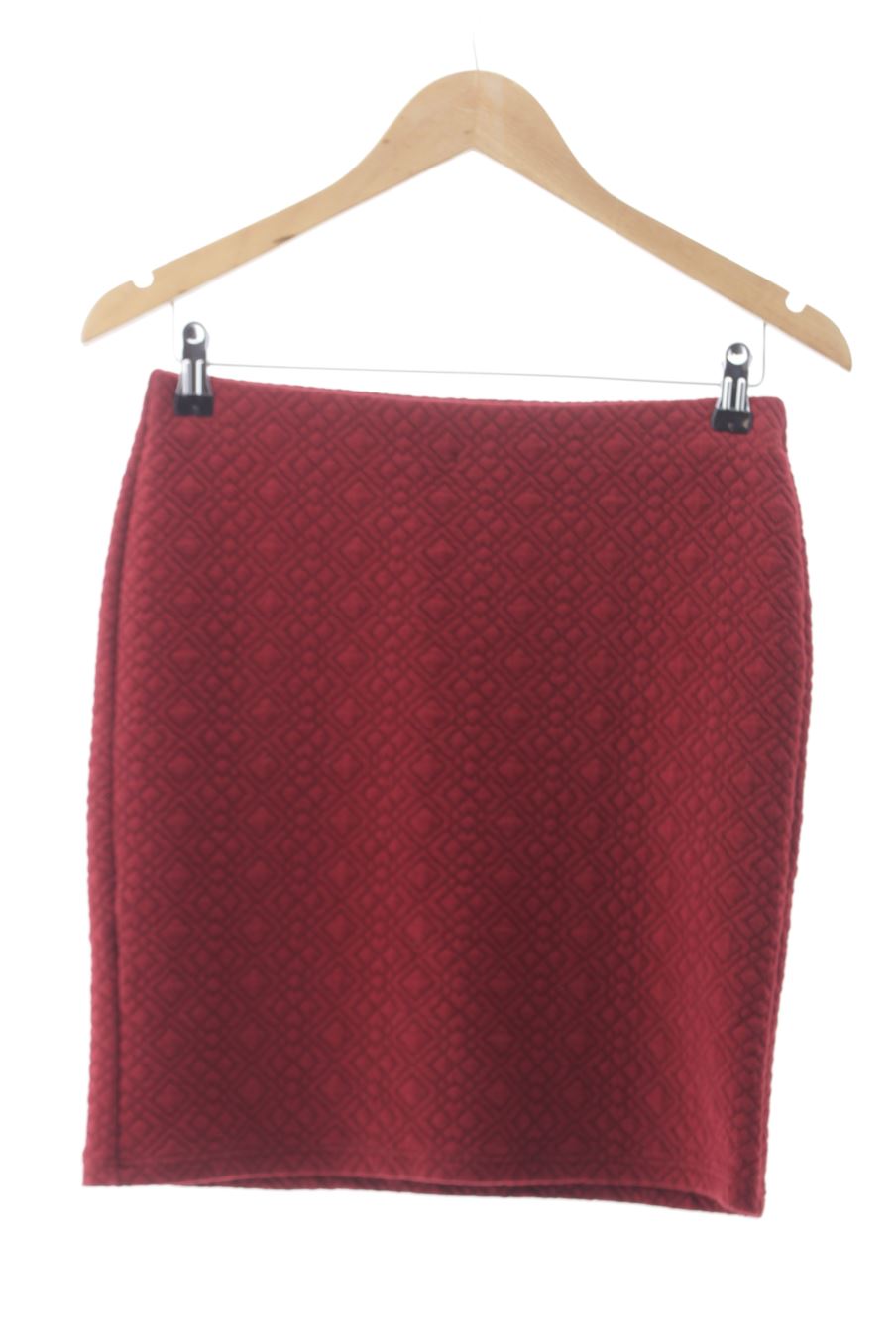 Jupe Promod de la taille 38, de couleur rouge