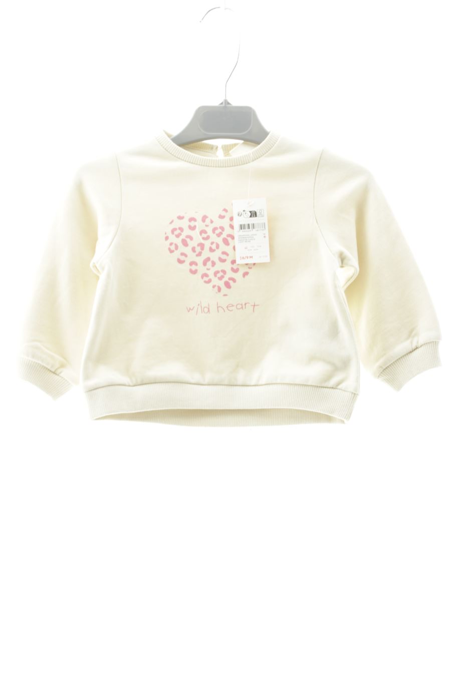 Sweatshirt ZY Baby de la taille 9 mois avec une étiquette