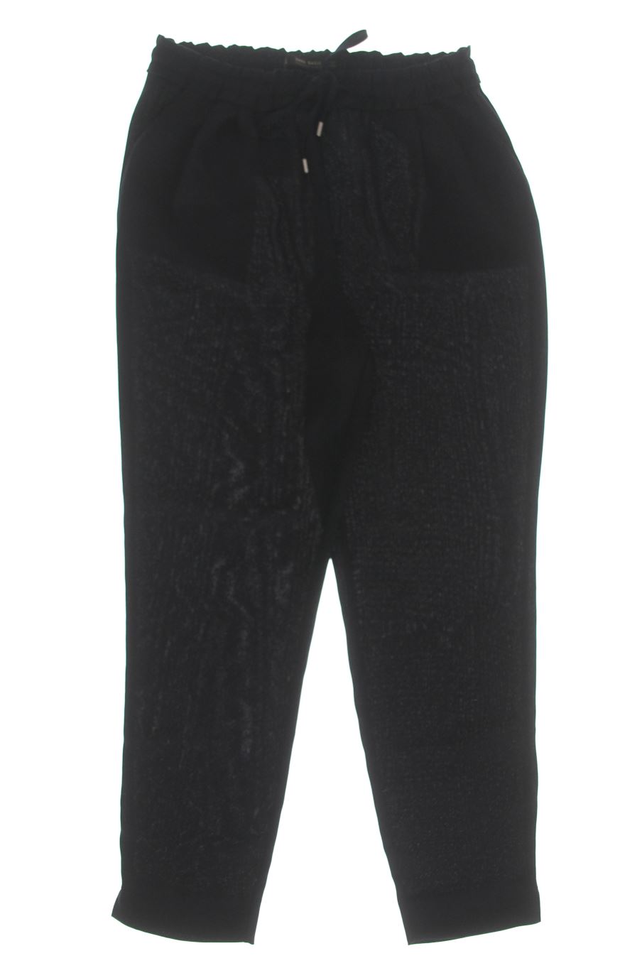 Pantalones de Zara de la talla S, de color azul marino