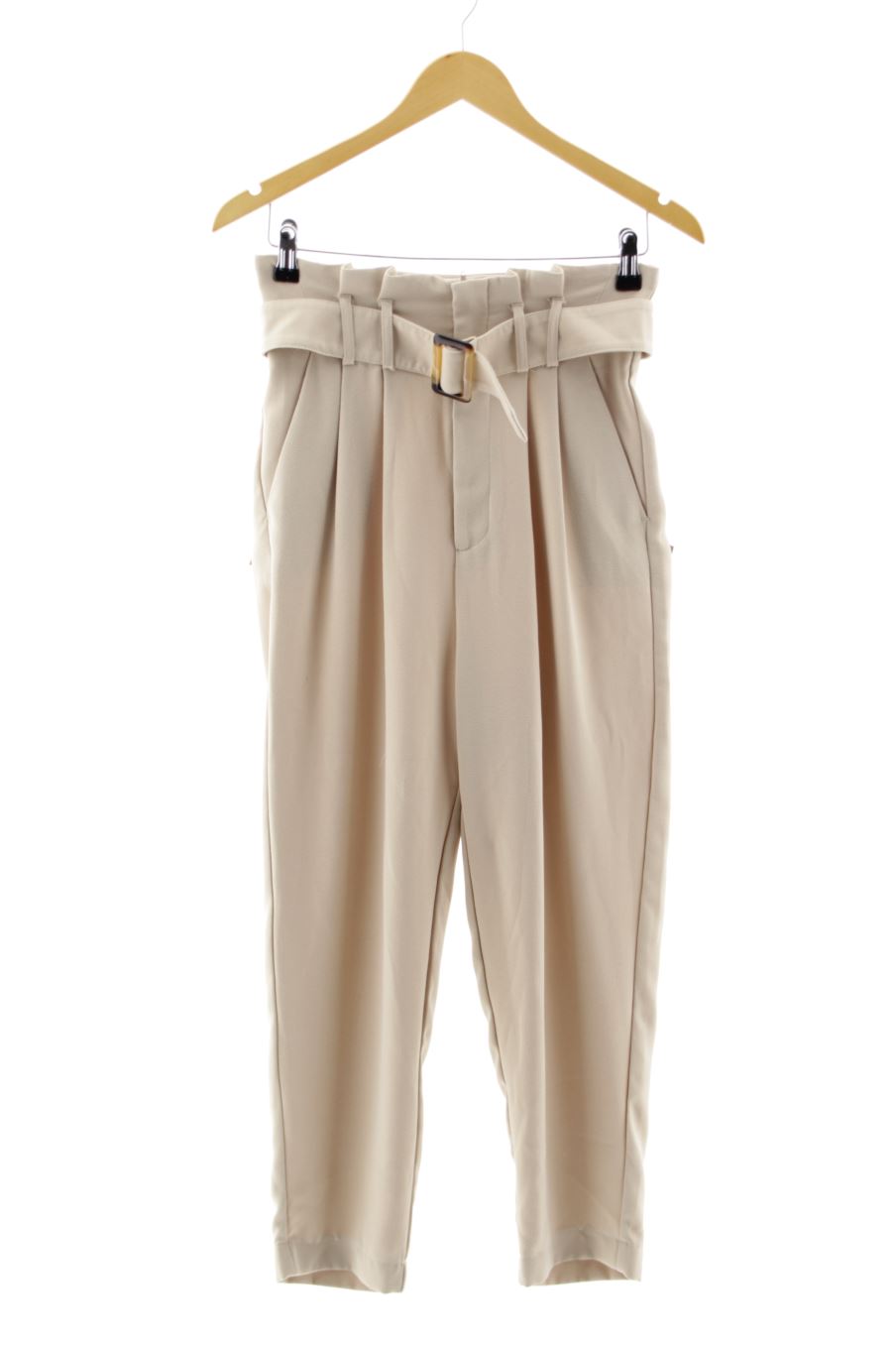 Pantalon Stradivarius de la taille 36, de couleur beige