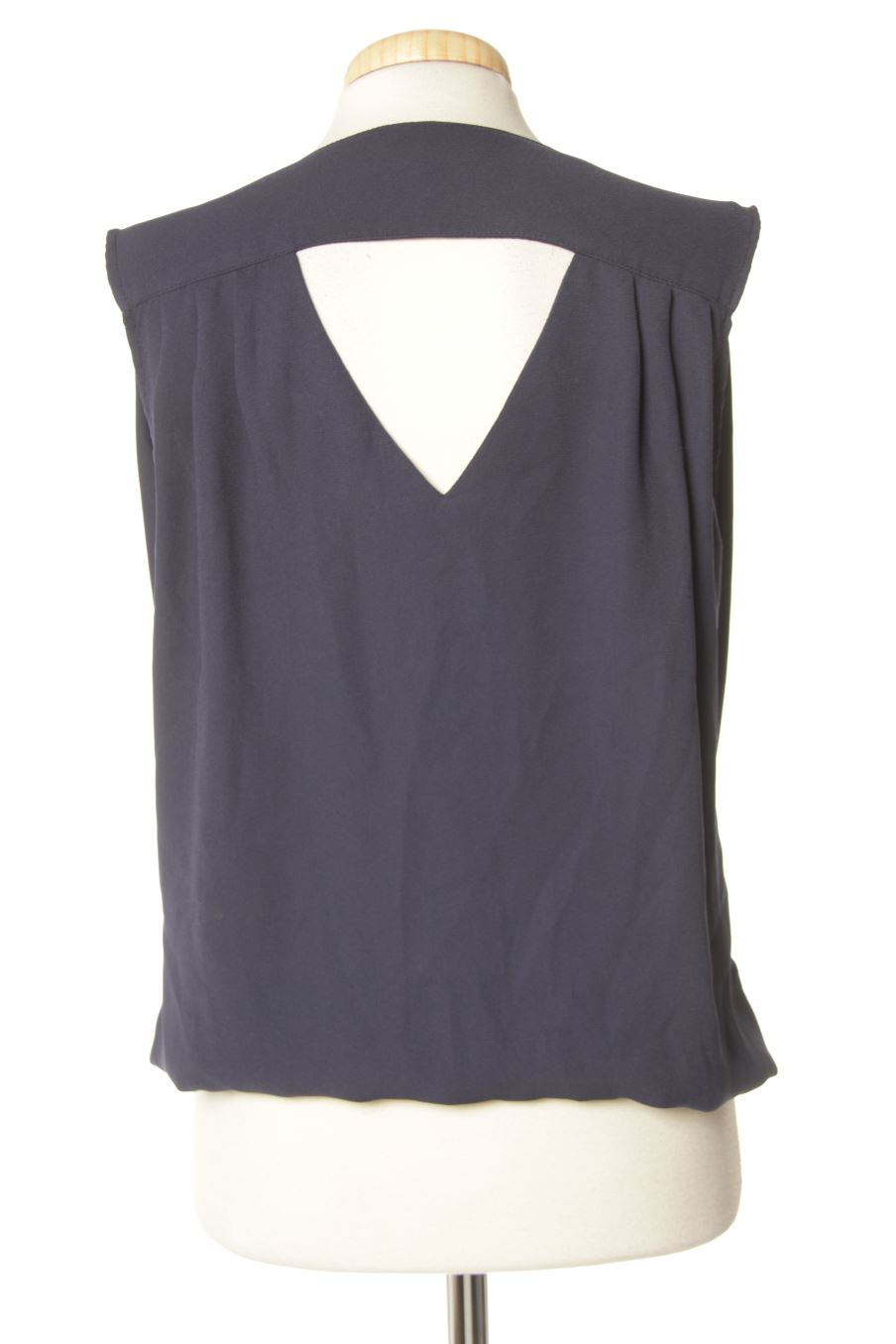Blusa de manga corta de Lenny B. de la talla M, de color azul marino