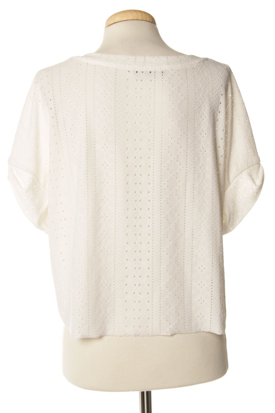 T-Shirt von Zara Größe S, Farbe Weiss, für