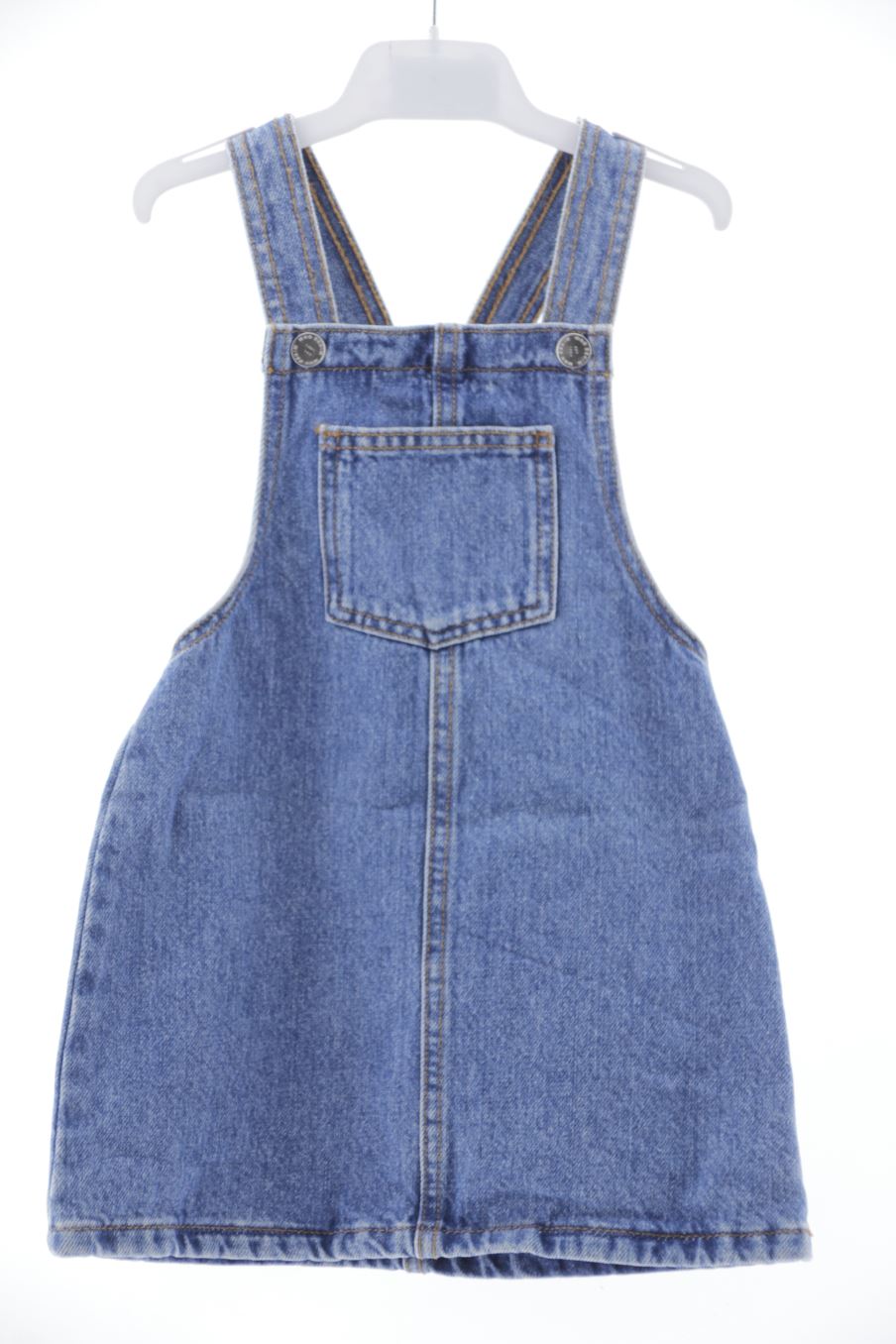 gebraucht Mango Aufwändiges Kleid Größe 104 aus Denim