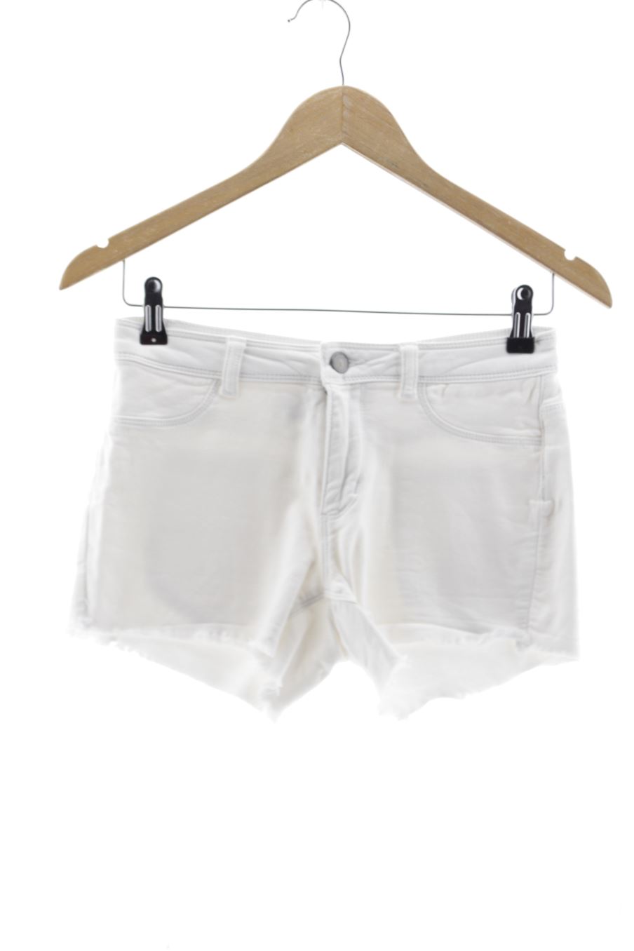 Kurze Hose von Jacqueline De Yong Größe S, Farbe Weiss, aus Jeanskleidung für