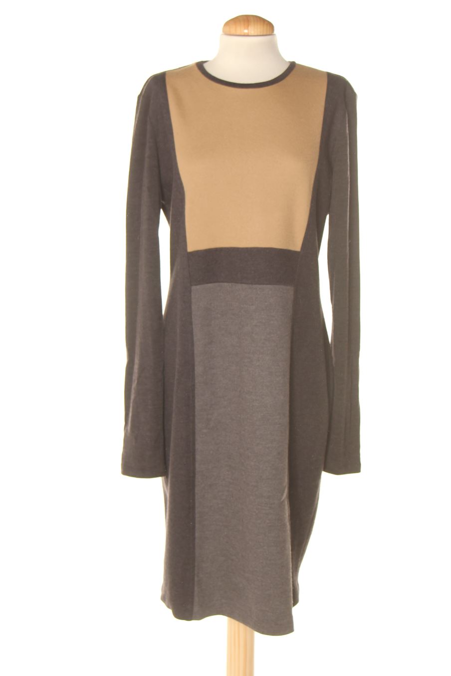 Einfaches Kleid von MaxMara Größe 46, Farbe Grau, für