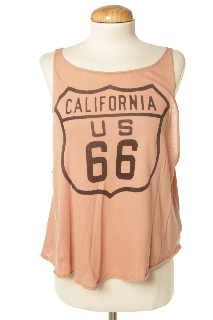 Camiseta sin mangas de WILDFOX de la talla XS, de color rosa