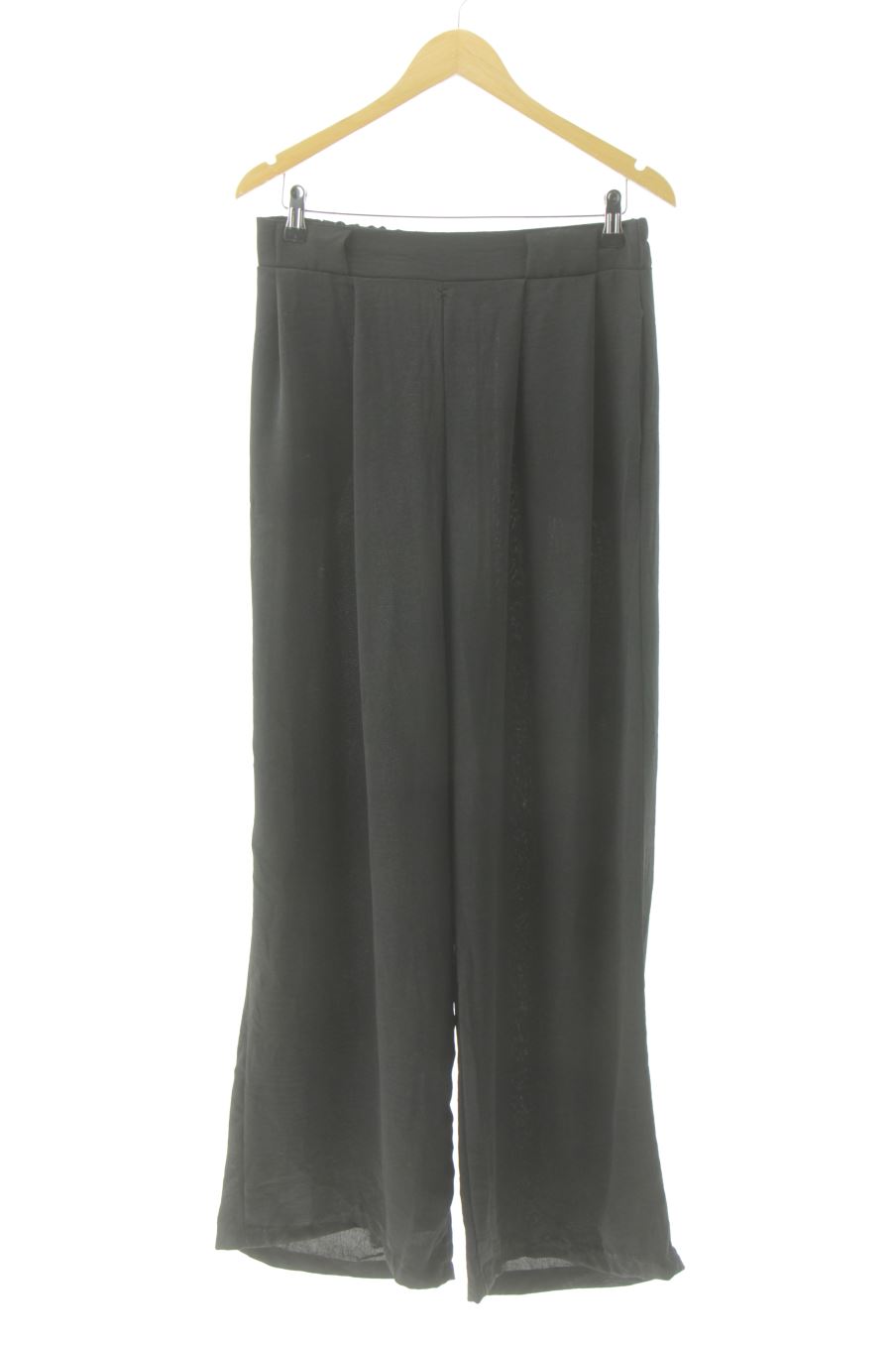 Pantalón Casual de almé de la talla 42, de color negro