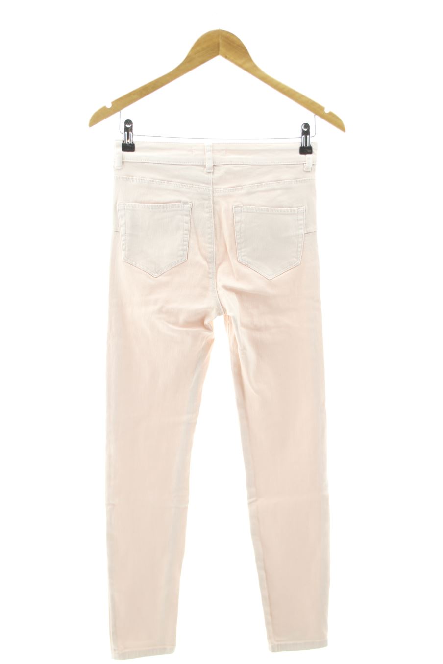 Jeans Camaieu de la taille 36, de couleur rose de denim