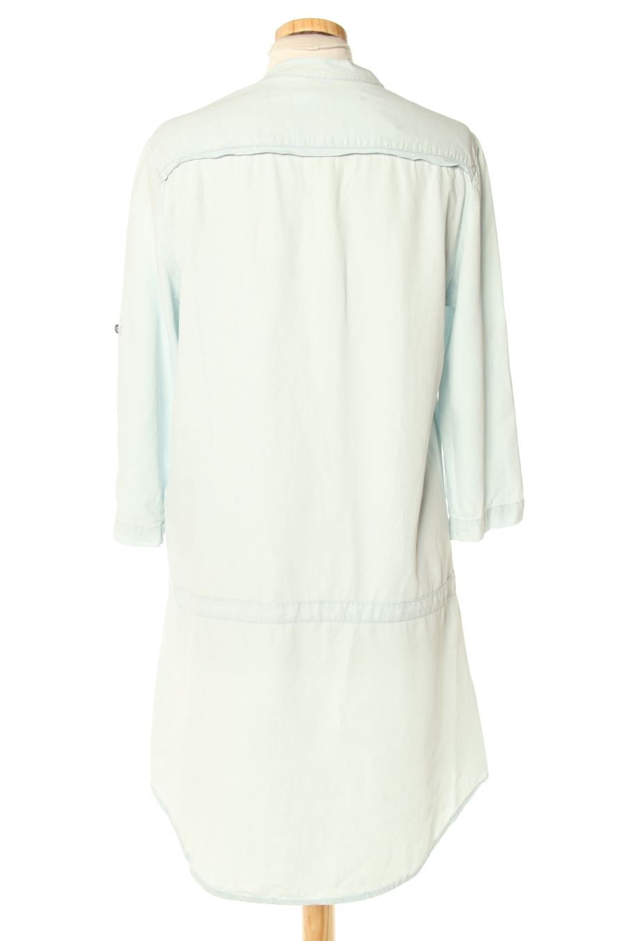 Robe casual Trafaluc de la taille M, de couleur bleu