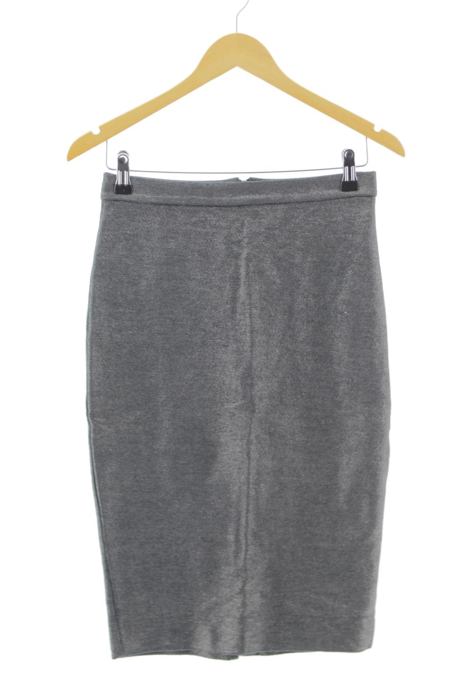 Falda de Trf (ZARA) de la talla M, de color gris
