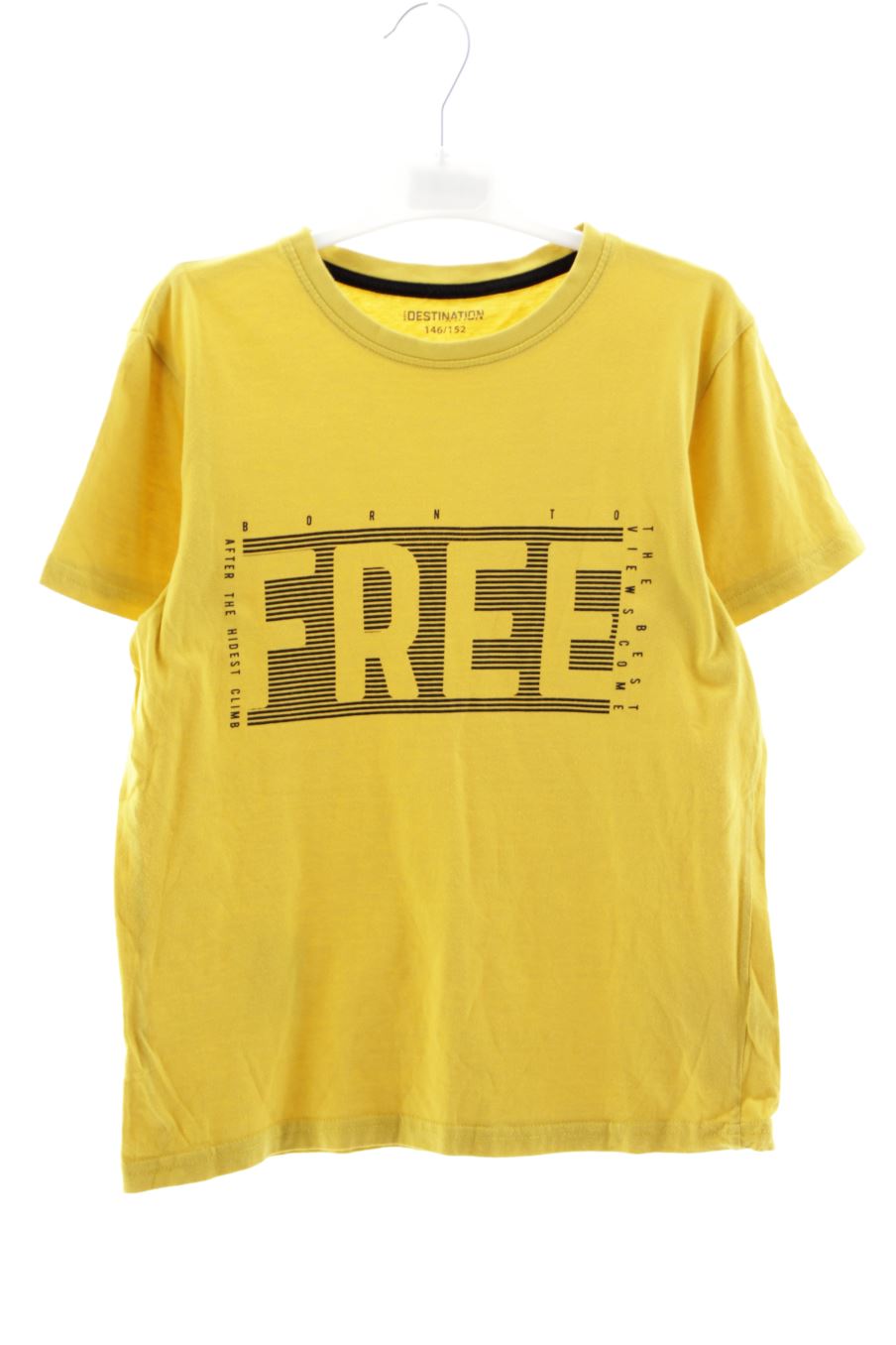 T-shirt DESTINATION de la taille 11 ans de seconde main
