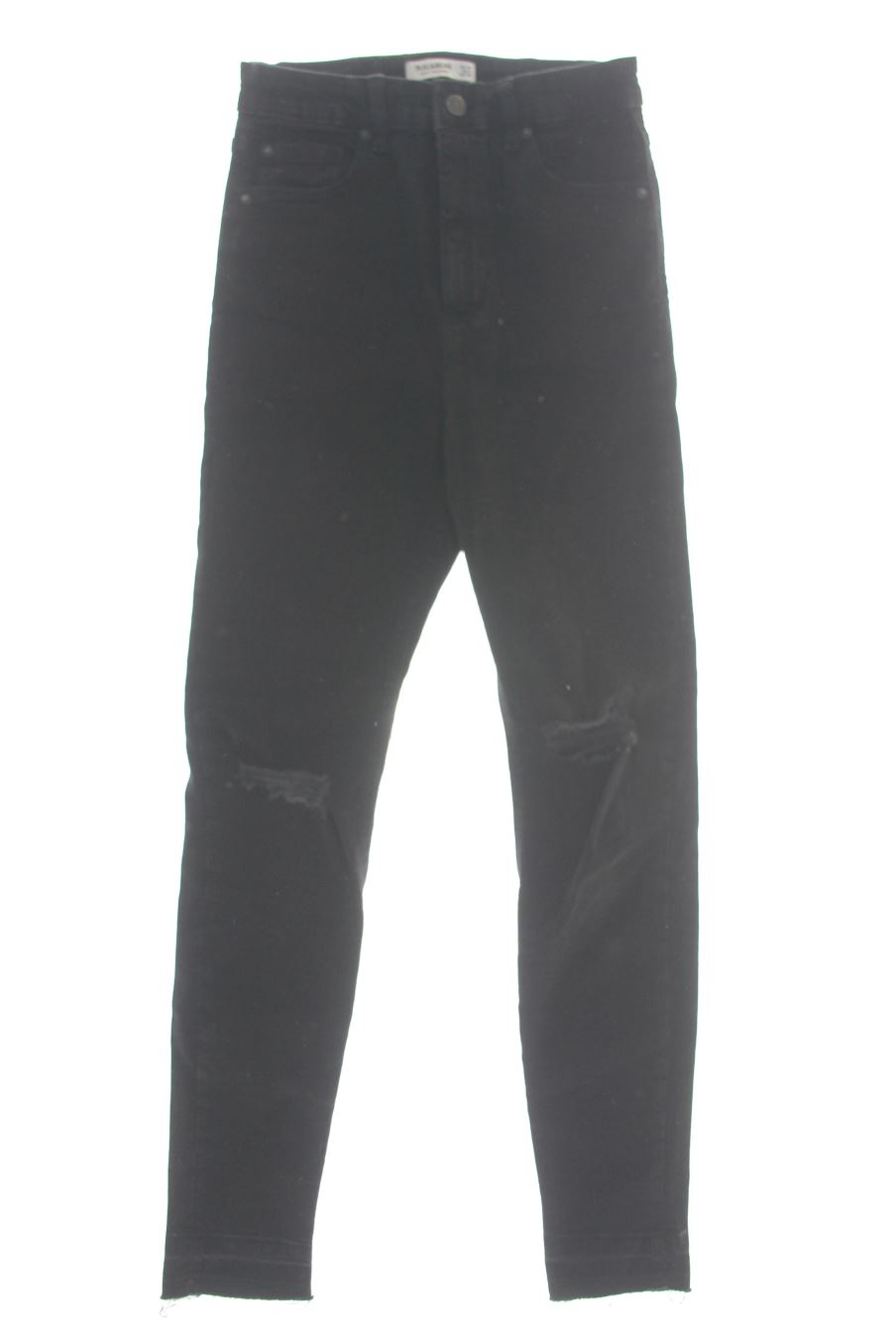 Jeans Pull & Bear de la taille 36, de couleur noir de denim