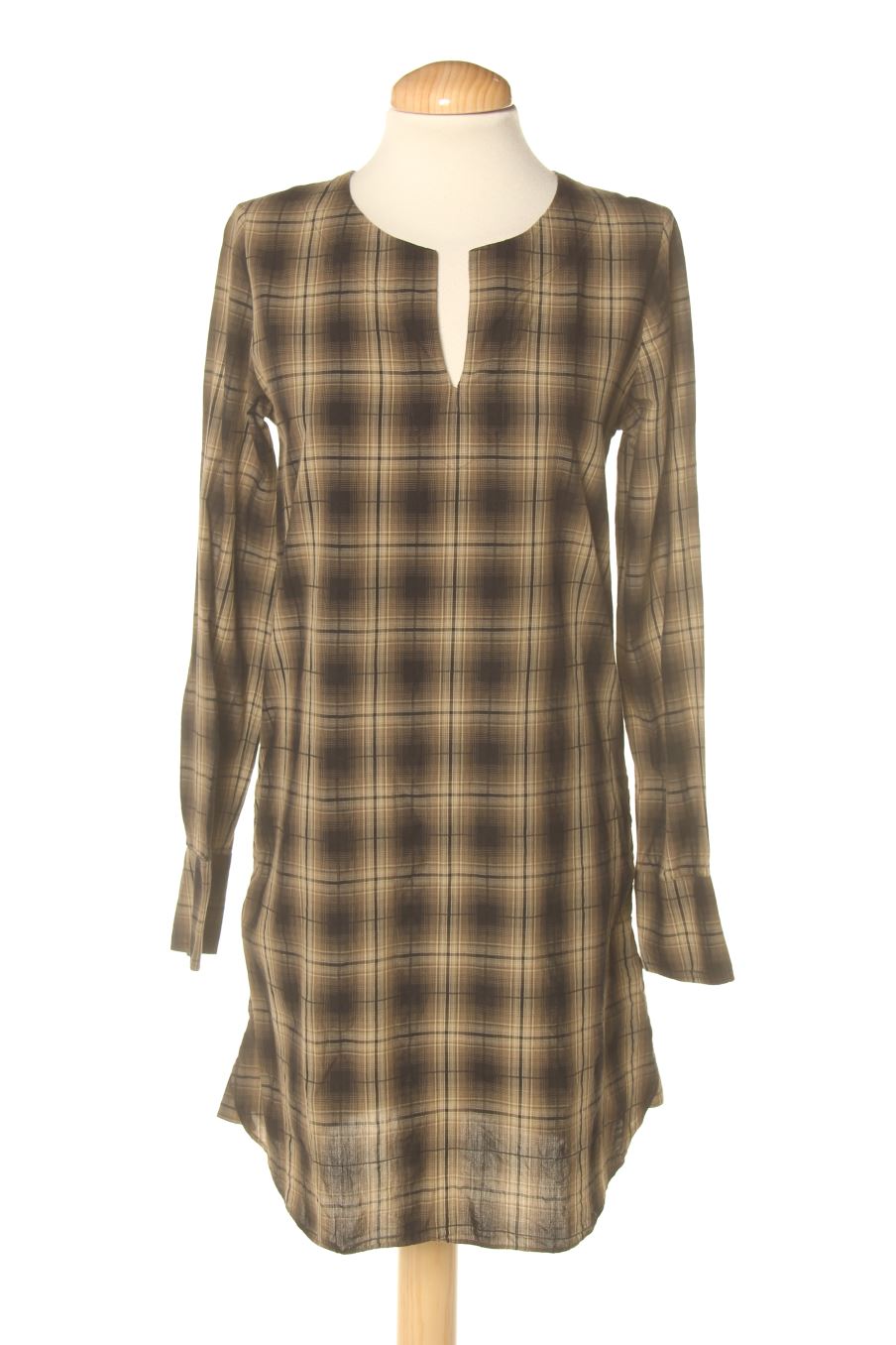 Robe casual Kookai de la taille 34, de couleur carreaux