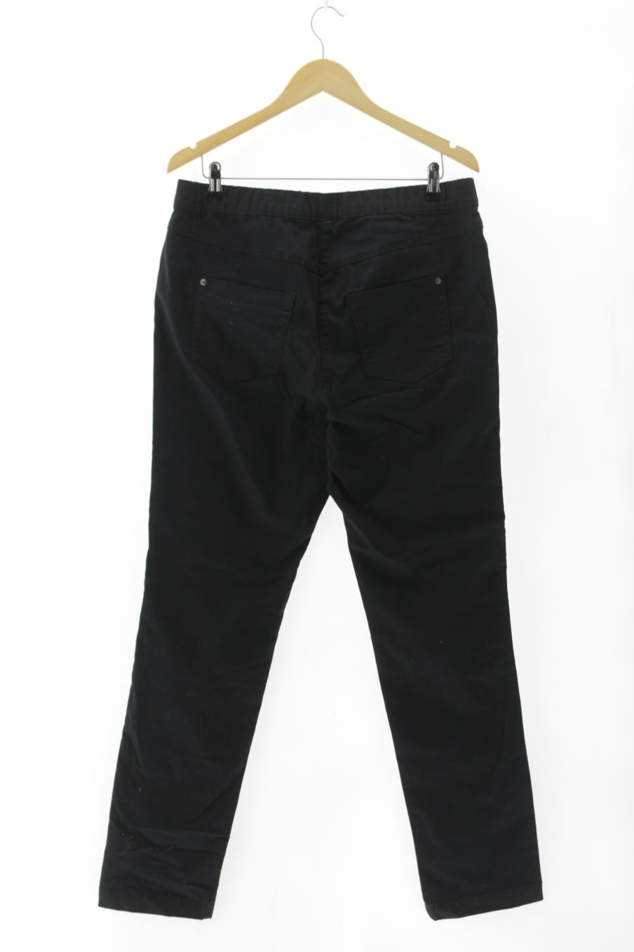 Jeans Punt roma de la taille L, de couleur noir de denim