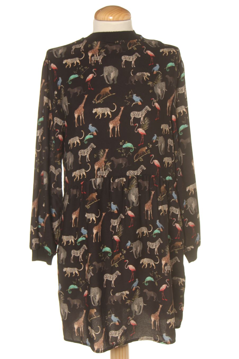 Robe casual Zara de la taille XS, de couleur imprimés
