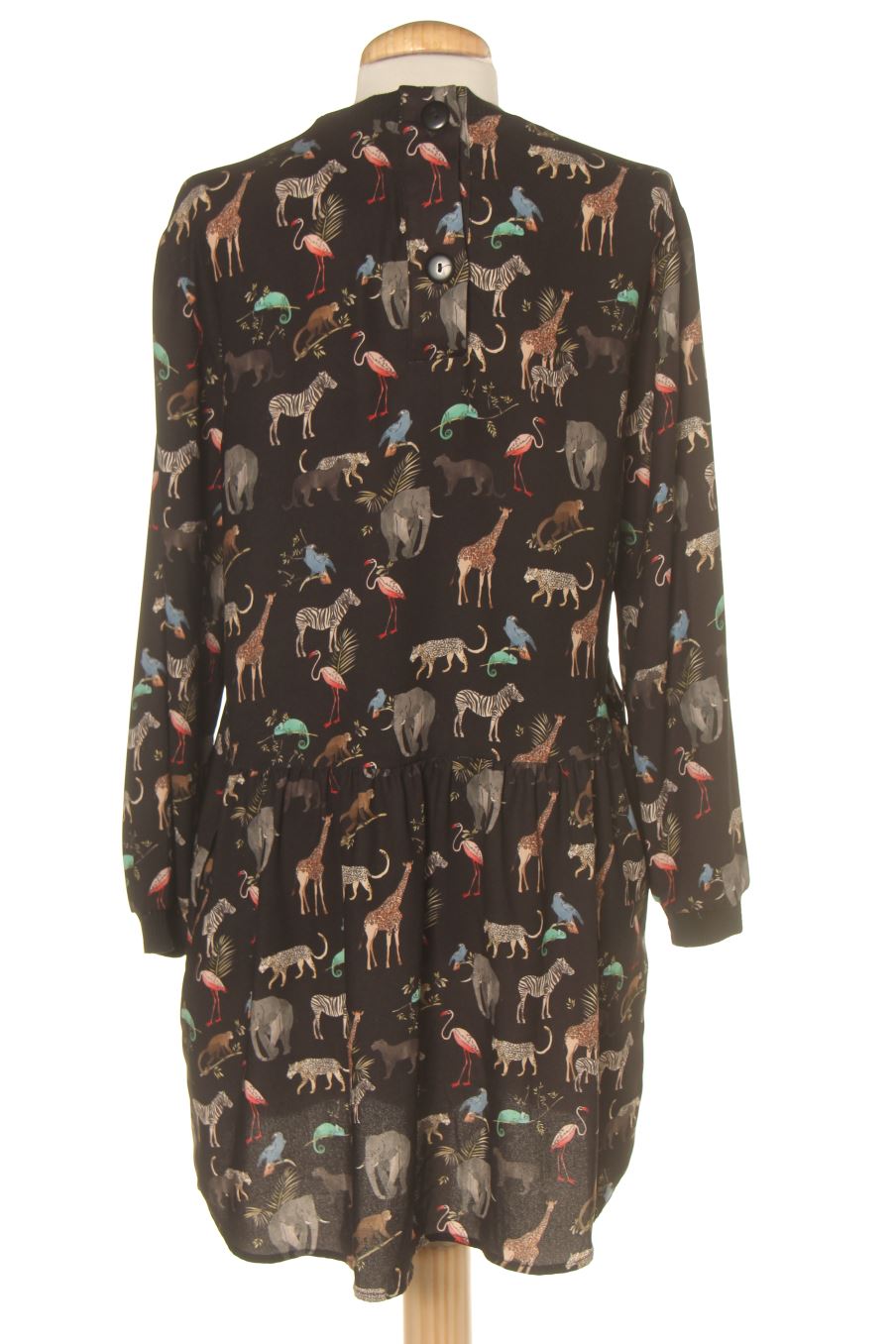 Robe casual Zara de la taille XS, de couleur imprimés