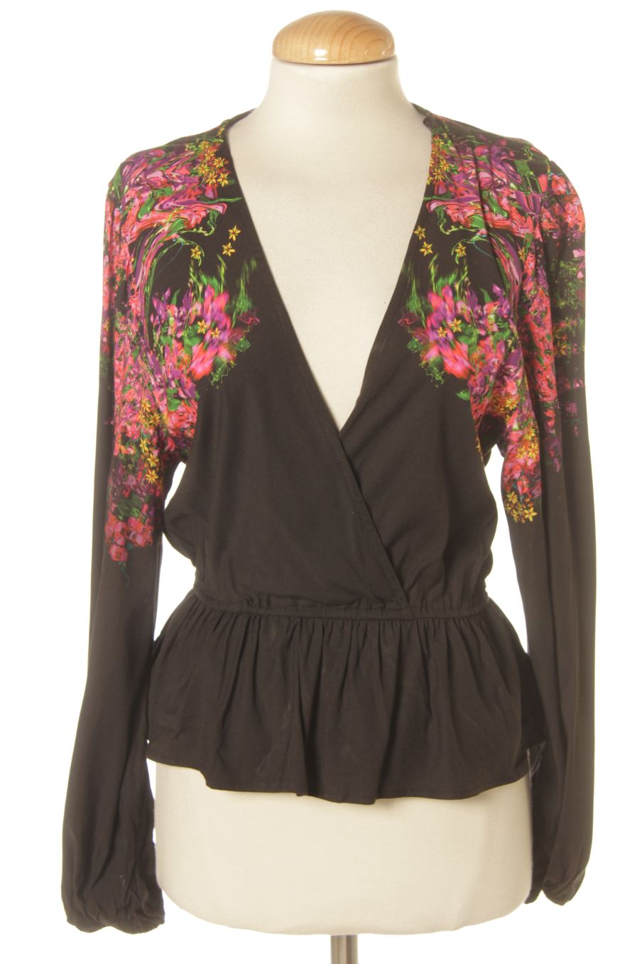 Blusa a maniche lunghe de Desigual de la talla M, de color stampato