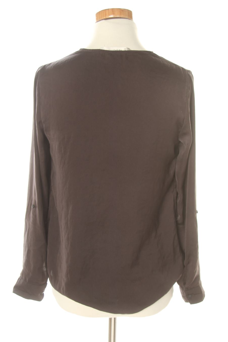 Blusa de manga larga de Trf (ZARA) de la talla XS, de color gris