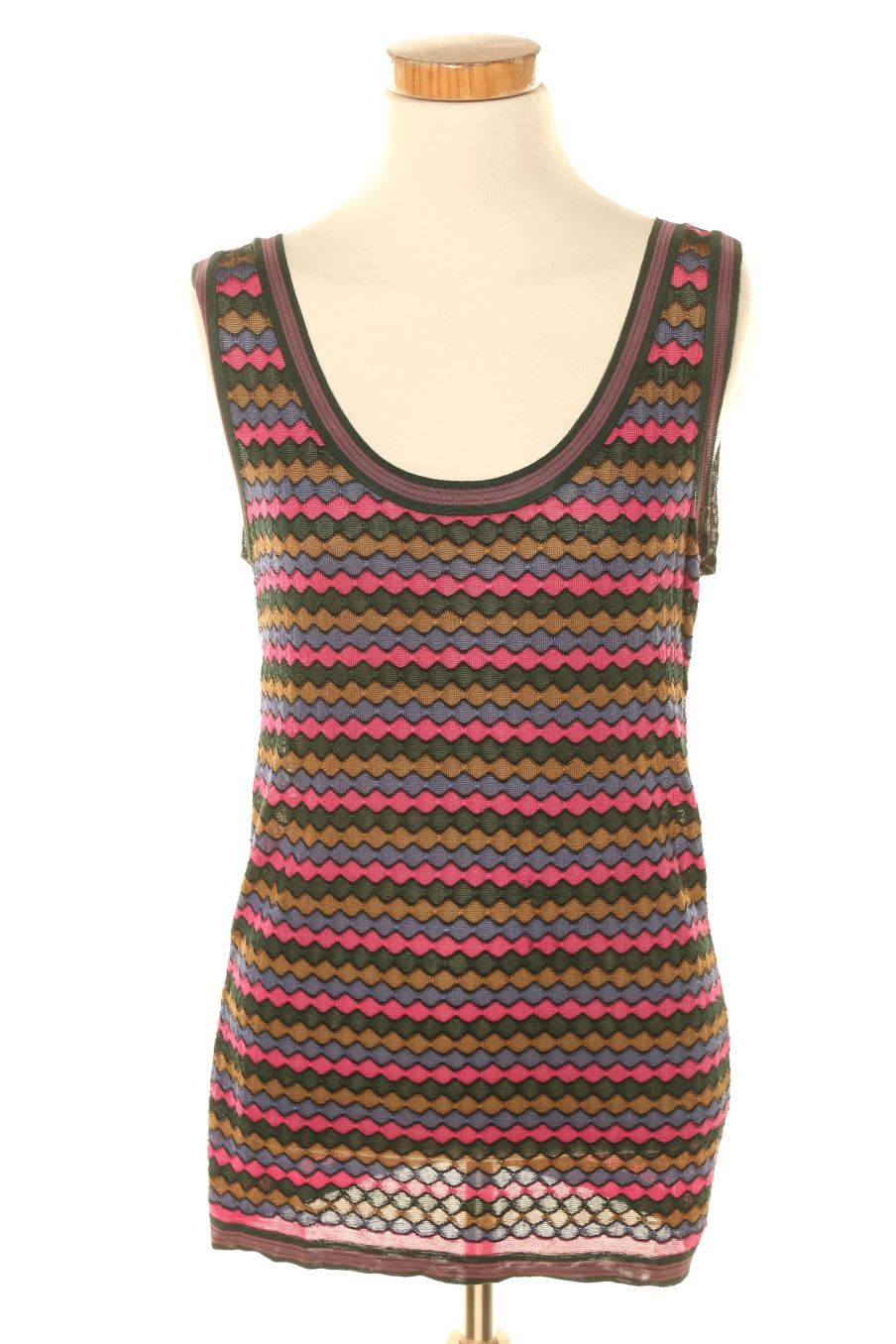 Top de Zara de la talla S, de color estampado