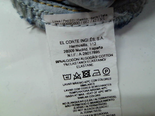 Jupe Belle & rebel de la taille XS, de couleur bleu de denim
