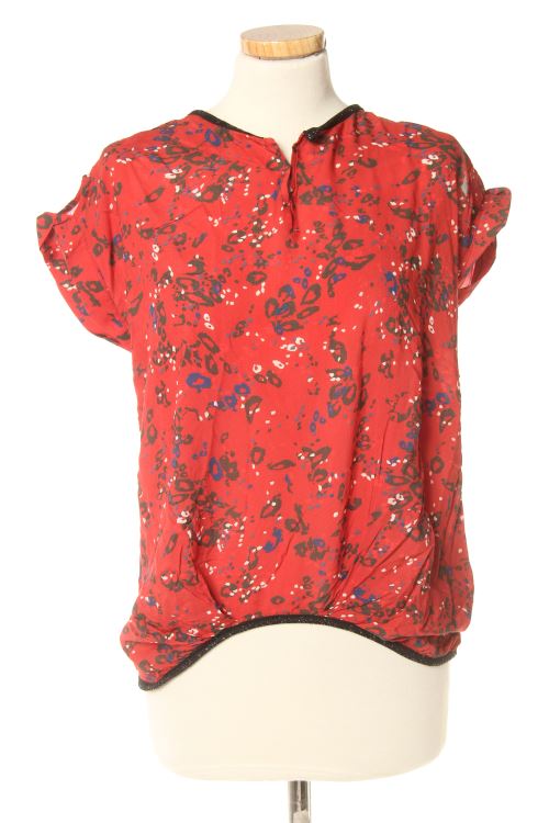 Blouse à manches courtes